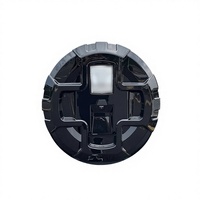 Nouvelle housse de roue de secours à motif croisé Tank 300 style LP, coque rigide en ABS robuste, protection de roue arrière à visser, tout-terrain, finition mate