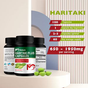 Özel etiket Vegan bitkisel takviyeler organik hindistan Haritaki kapsül 650mg gençleştirme detoksifikasyon ve gençleştirme destekler - Product Image 6
