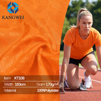 Tissu Jacquard Léger et Respirant à Motif Personnalisé pour Vêtements de Sport, Impression par Sublimation Blanche pour Maillots d'Événements Sportifs