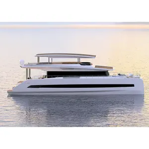Elektrische Motor Catamaran Aluminium Boot Catamaran Power Catamaran Boat Luxe Boot Jacht Sport Jacht Fabriek Aangepast