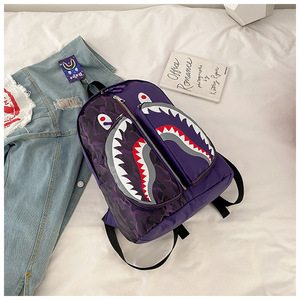 Mochila para Estudiantes Adolescentes, Niños y Niñas, para Portátil, Viajes, <span class=keywords><strong>Bape</strong></span> Shark - Product Image 2