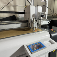 ZXT automatique CNC acrylique vinyle KT conseil PVC conseil à plat autocollant étiquette boîte en carton Machine de découpe de papier