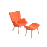 Fauteuil de salon moderne en tissu patchwork de loisirs