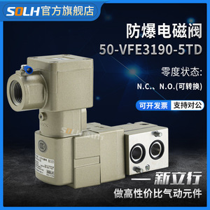 Válvula Solenoide Neumática a Prueba de Explosiones 50-VFE3190-5T(D)-02/50-VFE3190-4T(D)-02 Características Clave de las Válvulas - Product Image 5