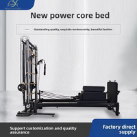 Nueva Cama de Pilates Power Core con Tensión de Resorte Progresiva para Programas de Entrenamiento en Gimnasios Comerciales, Reformadores de Pilates