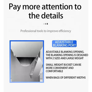 Cohomachine F-3000บรรจุเครื่องเทศข้าวแบบกึ่งอัตโนมัติ1-3000กรัมพร้อมกรวยขนาดใหญ่ - Product Image 4