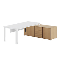 Meubles en bois de style contemporain, bureau de direction, design de table, meubles de bureau à domicile, table de bureau de direction, bureau