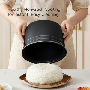 Cuisinière à <span class=keywords><strong>riz</strong></span> électrique intelligente 5L 900W, 110V-240V Utilisation mondiale, Écran tactile, Multifonction pour la maison et les cadeaux - Product Image 2