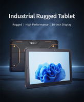Tableta industrial ligera de 10 pulgadas de tres pruebas 4 + 64GB IP67 WIFI5 MT6765 8Core 2,3 GHz para aplicaciones de gestión de tiendas