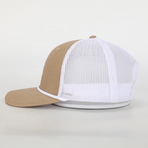 BSCI OEM bán buôn tùy chỉnh thêu vá Logo 6 Bảng điều chỉnh mũ thể thao, lạc đà bông dây Mens gorras, chất lượng cao trucker cap hat - Product Image 3
