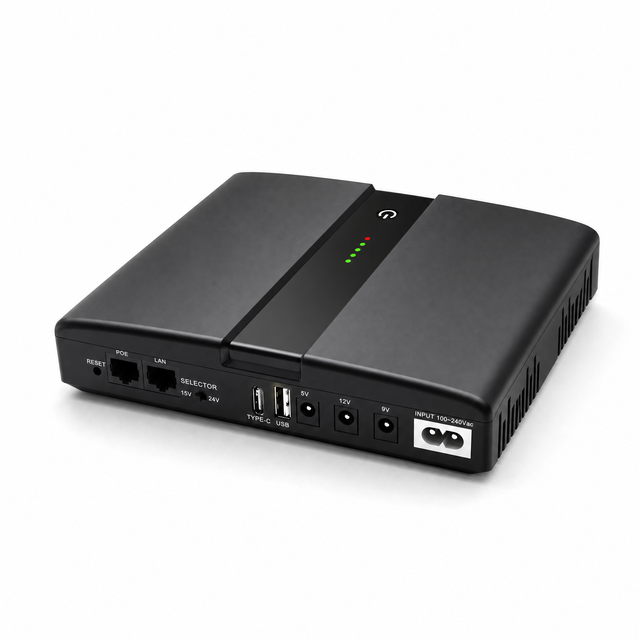Mini UPS Online 5V USB Port Modem CCTV Camera Backup Battery 20000mAh 24V POE Box 9V 12V DC Mini UPS for WiFi Router