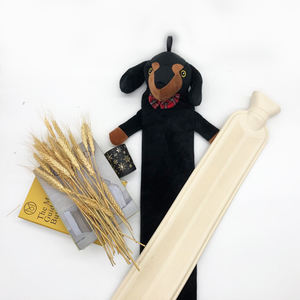 Longue bouteille d'eau chaude en caoutchouc <span class=keywords><strong>Animal</strong></span> mignon de haute qualité avec couvercle pour chien pour enfants pour chaud - Product Image 5