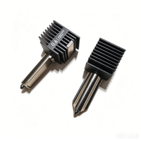 Kit Hotend en Acier Trempé Bambury 0,4 mm, Bloc Chauffant Extrudeur Entièrement Métallique de Remplacement Taille 8x8 pour Imprimante 3D Bamboo A1/A1 Mini