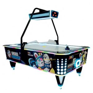 Mesa de Hockey de Aire Arcade Grande para Dos Jugadores, Operada con Monedas, Construcción de Fibra de Vidrio y Metal, Certificación CE, Personalizable - Product Image 5