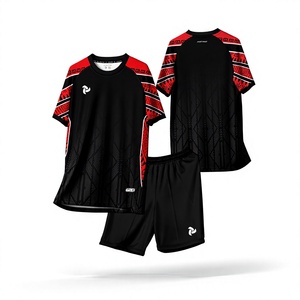 Factory Direct Custom Soccer Jersey Set SC02 Quick Dry Breathable Sublimation Team Uniform Adults Kids Wholesale OEM ODM - Product Image 1