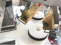 Machine de remplissage semi-automatique pour tubes souples en plastique de crème pour les mains, gel nettoyant visage et cosmétiques