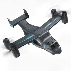 DWI Dowellin Osprey MV22 helikopter Remote Control, helikopter dengan Gyro Brushless motor 2.4 P WIFI FPV kamera optik ikuti