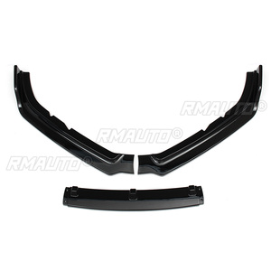 3 Piezas Protector de Parachoques Delantero Inferior Difusor Labio de Alerón de Fibra de Carbono Negro Mate Brillante para Chevrolet Cruze 2017 2018 - Product Image 3