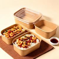 Boîte alimentaire longue en kraft sur mesure pour des exigences d'emballage alimentaire spéciales