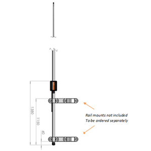 Antena de Comunicación GMDSS SCAN Marine, Recepción de Señal Confiable, Suministro Directo de Fábrica, Rentable, Hecho en Dinamarca - Product Image 1