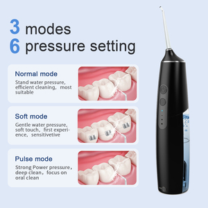 Flosser dental de agua de alta calidad, irrigador oral recargable portátil, irrigador dental de agua inalámbrico, irrigador oral - Product Image 5
