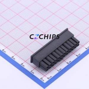 HC-MX3.0-2*12Y Housing (Wire-to-Board / Wire-to-Wire) P=3mm Connector 2x12P 3mm Micro-Fit (MX 3.0) 3mm - Product Image 2