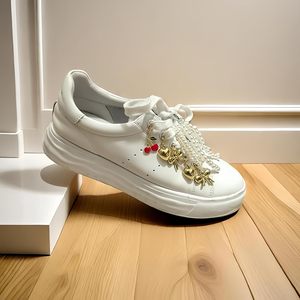 Schoenspelden Parel Strik Schoen Bedels Sneakers Schoenveter Decoraties Clips Schoen Sieraden Accessoires Voor Sneakers Decor - Product Image 6