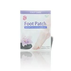 Saúde ionic bambu vinagre pé mais quente patch pads detox foot spa detox foot patch com adesivo