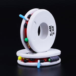 Línea de pesca principal de alta resistencia de 5.4M 3.0 con núcleo de plomo de extracción rápida, blanca, para pesca en agua dulce y salada. - Product Image 1