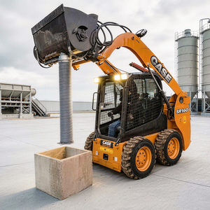 <span class=keywords><strong>Godet</strong></span> mélangeur de béton robuste pour attache de chargeuse compacte <span class=keywords><strong>Bobcat</strong></span> – Haute uniformité de mélange - Product Image 5