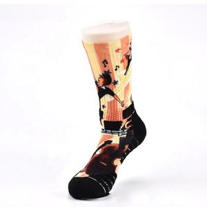 Chaussettes de Sport classiques 360 degrés <span class=keywords><strong>avec</strong></span> Logo numérique et écran, nouveauté, impression personnalisée de <span class=keywords><strong>Photo</strong></span> d'animal de <span class=keywords><strong>chien</strong></span>, chaussettes de Sublimation pour hommes - Product Image 5