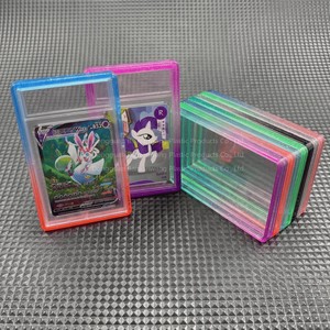 BNW 35pt TPU P S a Slab Bumper Case Clear Panel 2 3 4 Mix Color Graded <strong>Card</strong> Guard <strong>Protector</strong> - Product Image 6