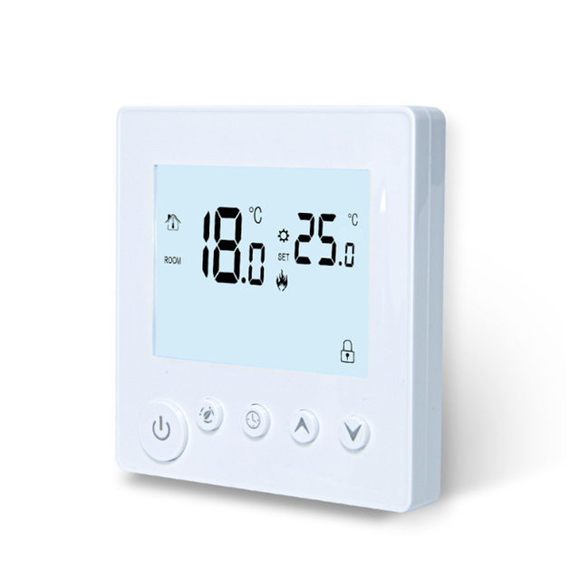 Smart Digital Thermostat Indoor Power Saving 3A/16A/25A, Temperature Controller for Boiler and Floor Heating System