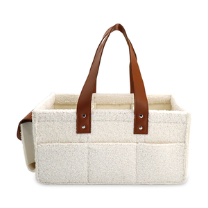 Prezzo di fabbrica Teddy Caddie eco-friendly pannolino per bambini Tote Bag <span class=keywords><strong>morbido</strong></span> Organizer - Product Image 2
