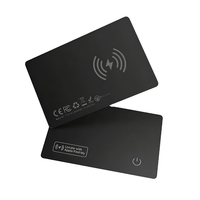 Localizador GPS Delgado, Tarjetero Inteligente, Rastreador en Tiempo Real, Plástico, Compatible con ISO y Android, Etiqueta Inteligente GPS Antipérdida