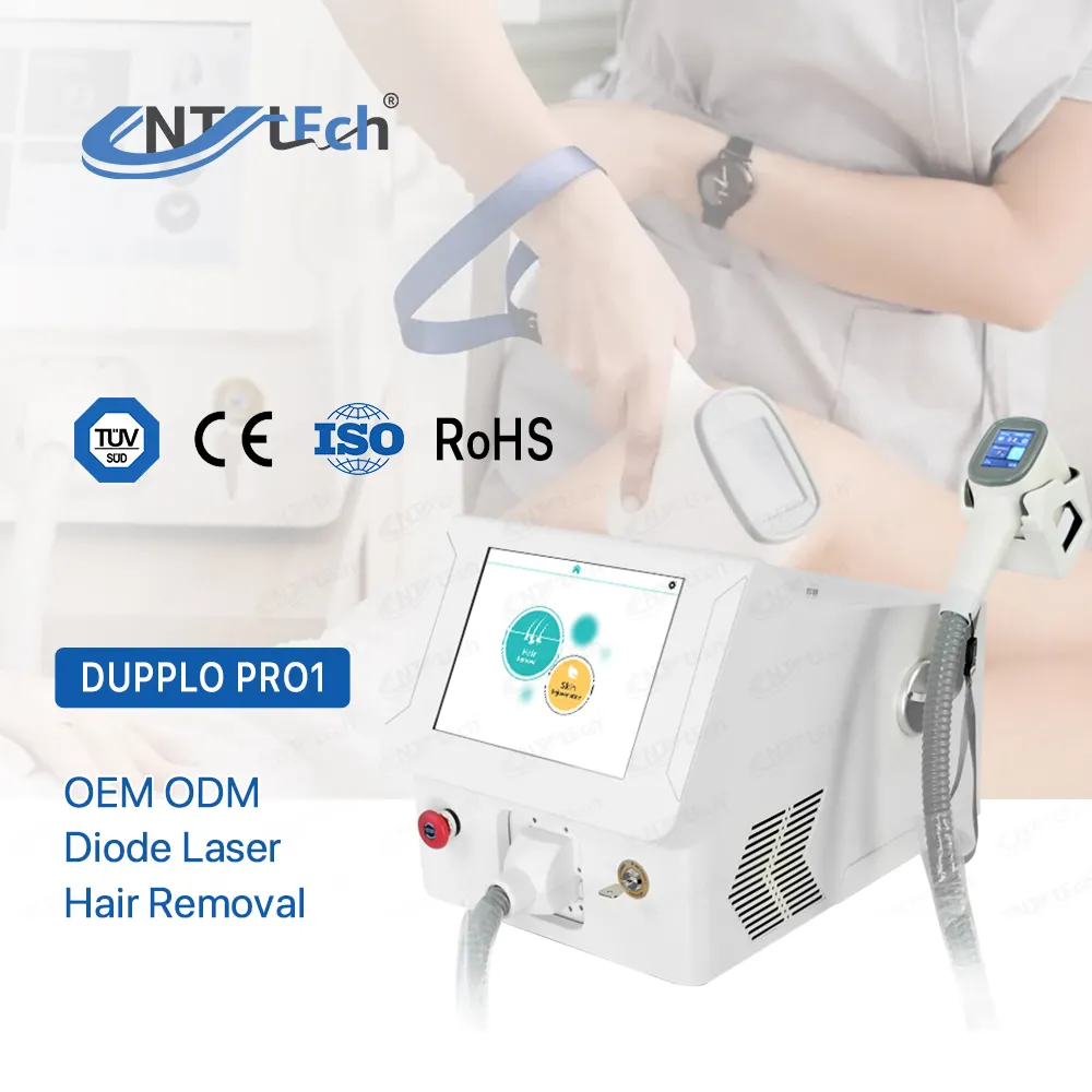 Painless 808nm diode laser hair removal beauty machine