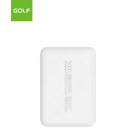 Batterie externe personnalisée en usine Type C chargeur mobile de petite taille mince mini banque d'alimentation portable en gros 5000mAh