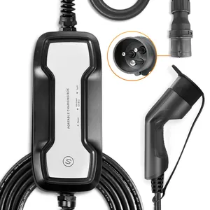 Ev Charging Cable Type 2 10A 16A Electric Car Charging Station Portable EV Charger With IEC 62196