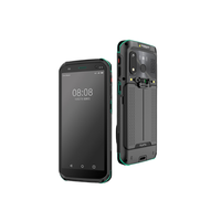 Escáner de Código de Barras PDA Móvil Android 13 IP68, Terminal de Datos Móvil PDA de Mano de 8 Núcleos y 2.2 GHz, Código QR