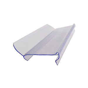 Op Maat Gemaakte Transparante Plastic Stopstrip Externe Kaartstijl Etiket Strip Food Grade Bpa Gratis Eenvoudige Supermarktvoorraad - Product Image 2