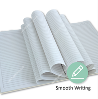 Carnet A4 à spirale avec logo personnalisé, 100 feuilles de papier premium, vente en gros directe usine
