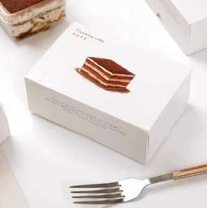 Biểu Tượng Tùy Chỉnh Nghệ Thuật Trong Suốt Giấy Bánh Hộp Bóng/Latte Matt Cán Dập Nổi Món Tráng Miệng Cho Cookie Đồ Ăn Nhẹ Tiramisu <span class=keywords><strong>Container</strong></span> - Product Image 5