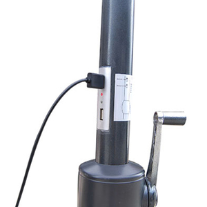 Sombrilla de Jardín Resistente al Agua con Panel Solar y Cargador USB, de Buena Reputación, para Playa y Exteriores - Product Image 5