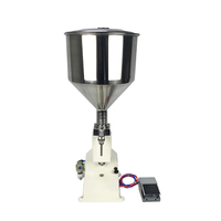 A02 Petite pédale pneumatique petite dose pâte liquide machine de remplissage