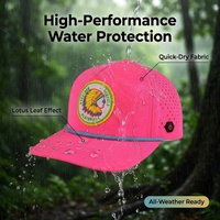 Gorra de Golf Personalizada con Logotipo, de Secado Rápido, Impermeable, con Orificios Perforados por Láser, Gorra de Béisbol de 5 Paneles con Orificios Cortados por Láser