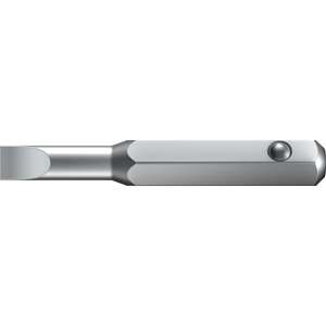 WIHA - 40600 Micro-bit 28 mm à fente 4 mm (10 pcs.) -EAN 4010995406004 INSERTS POUR BITS DE VISSAGE - Product Image 1