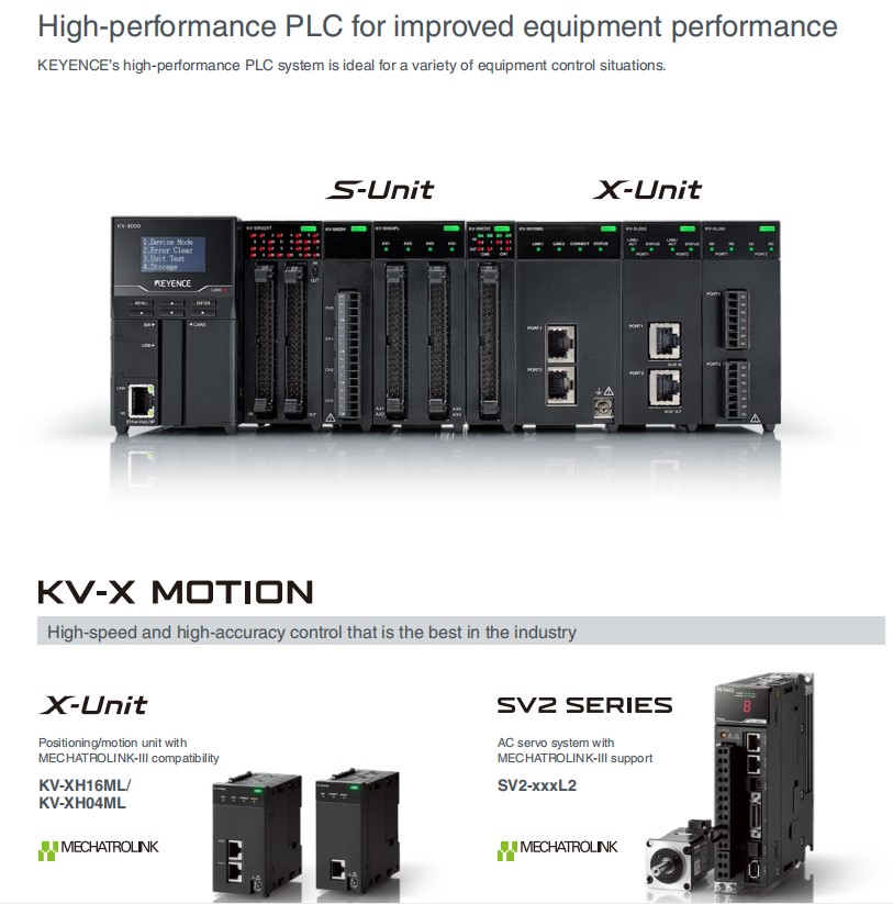 KEYENCE PLC - Reliable Programmable Controllers for Industry
