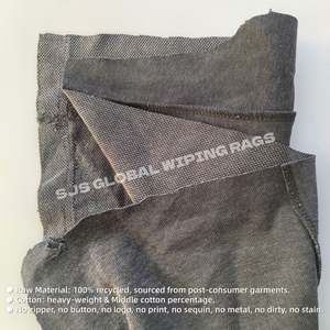 Chiffons en molleton colorés, essuie-tout en molleton, 100% coton, chiffons de nettoyage industriels pour le nettoyage des machines d'atelier - Product Image 4
