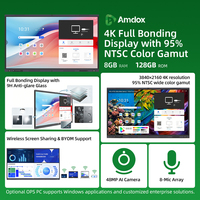 Pizarra Interactiva Amdox ES 4K con 40 Puntos Táctiles, Cámara IA de 48MP, 8 Micrófonos, Android 8GB 128GB para Aula