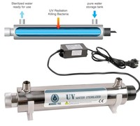 Lampe UV submersible pour piscine, étang, désinfection immergée, lumière germicide 254 nm, ozone ou sans ozone